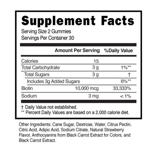 Biotin Vegan Gummy - Image 2