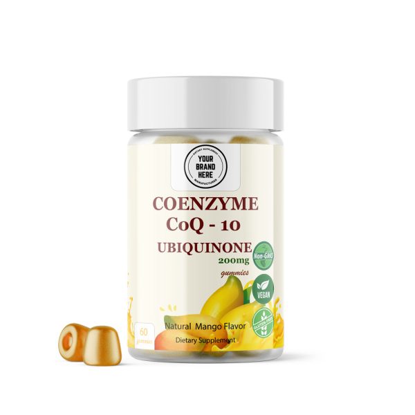 Coenzyme Q10 Gummy 200mg Ubiquinone Mango Flavor