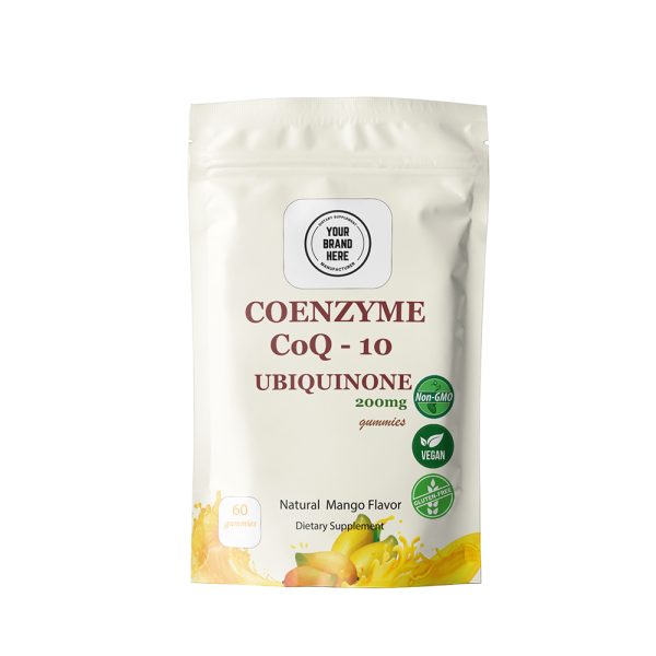 Coenzyme Q10 Gummy 200mg Ubiquinone Mango Flavor - Image 3
