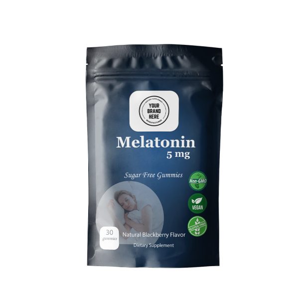 Melatonin 5mg Sleep Sugar Free Gummy - Image 3