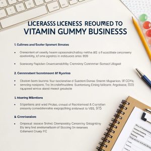 What Licenses Are Required to Operate a Vitamin Gummy Business?