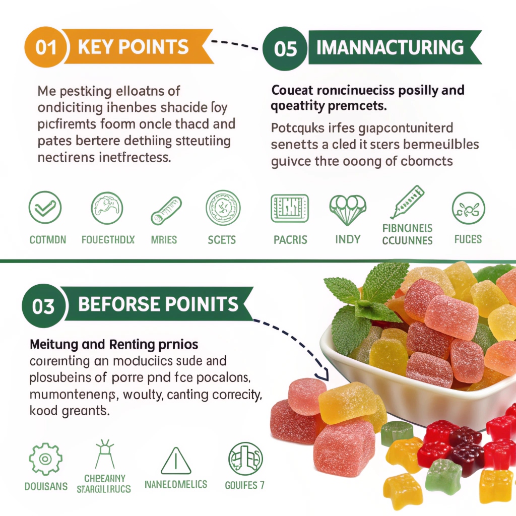 What You Need to Know Before Manufacturing Gummies