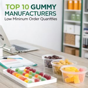 Top 10 Low MOQ Gummy Manufacturers