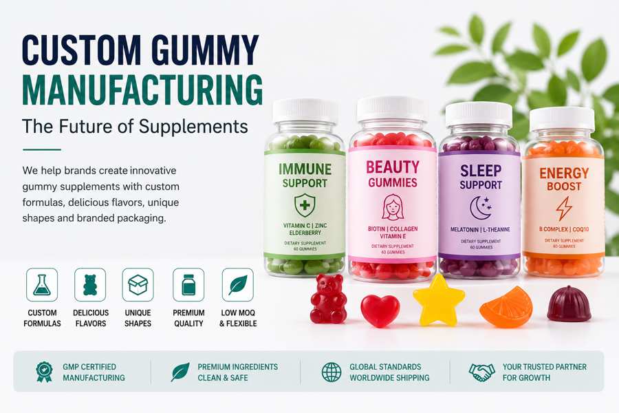 Custom Gummy Manufacturing