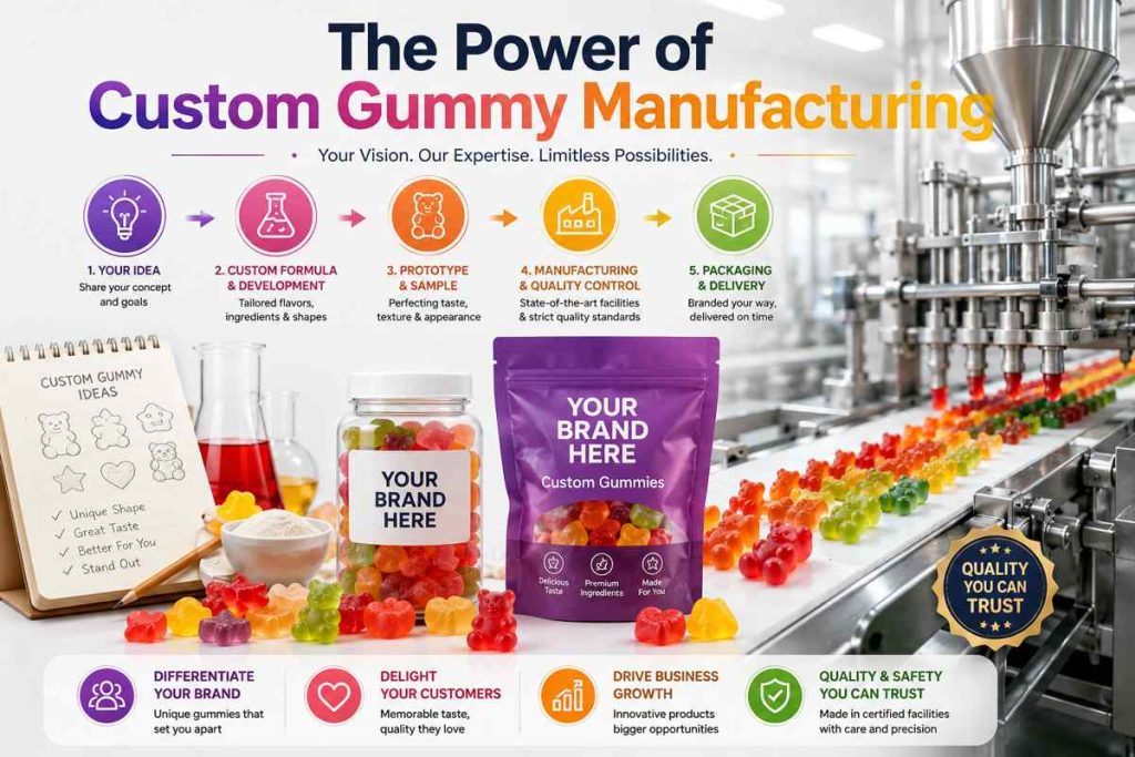 Custom Gummy Manufacturing