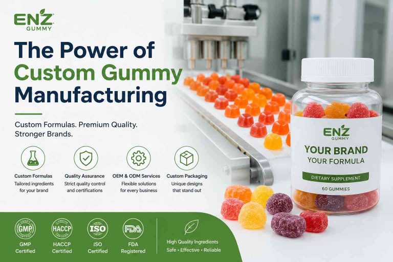 Custom Gummy Manufacturing