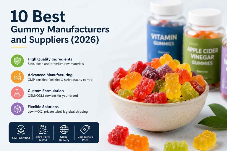 10 Best Gummy Manufacturers and Suppliers