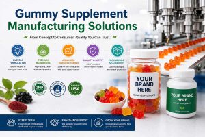 Gummy Supplement Manufacturing Solutions for Private Label Brands