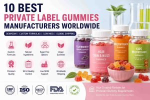 10 Best Private Label Gummies Manufacturers Worldwide