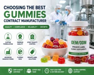 Choosing the Best Gummies Contract Manufacturer
